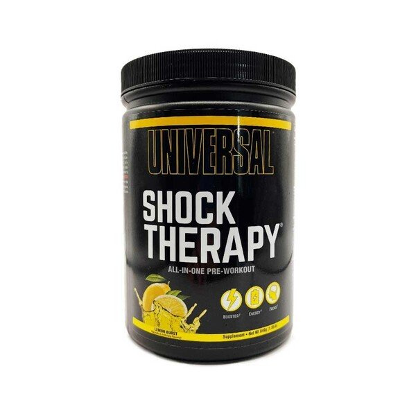 Universal Nutrition Shock Therapy, Lemon Burst - 840g