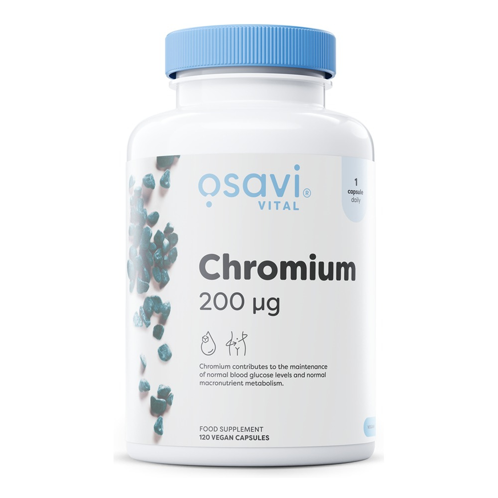 Osavi Chromium Picolinate 200mcg 120 vegan caps