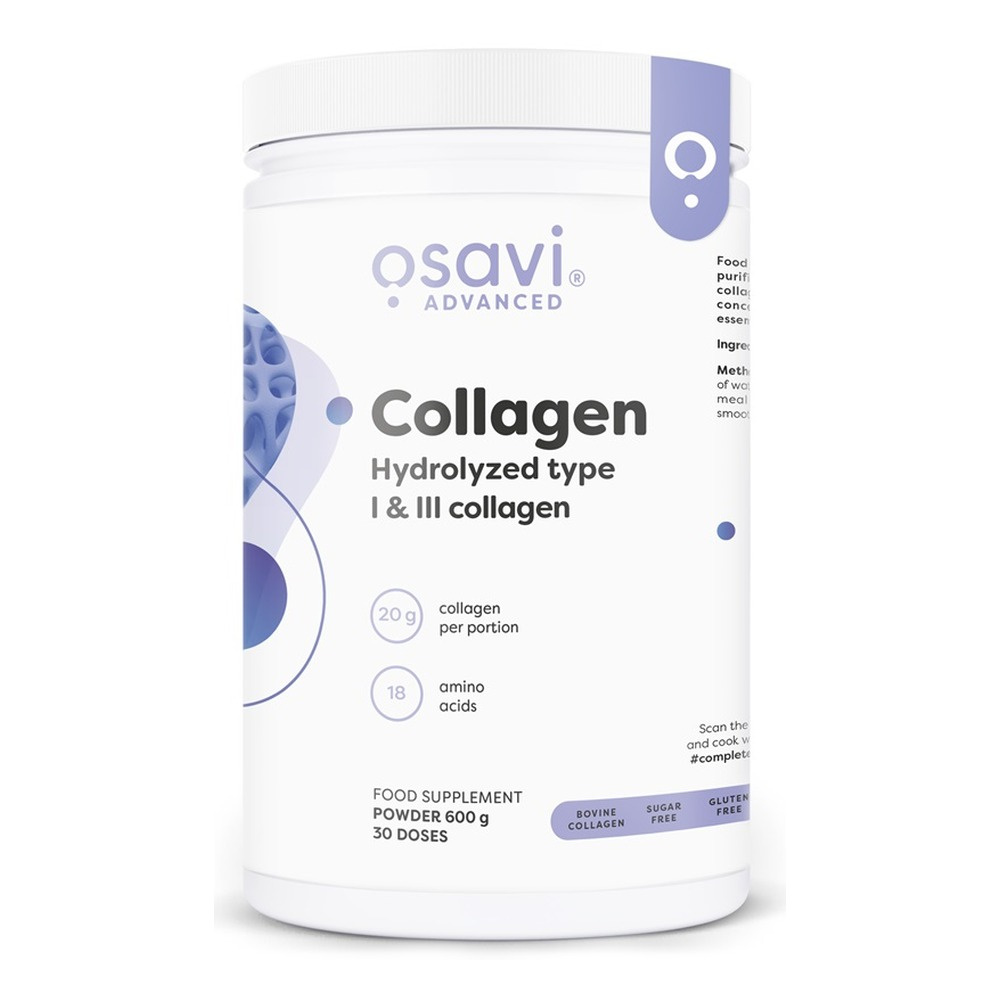 Osavi Collagen Peptides Hydrolyzed Collagen Type 1 and 3 600g