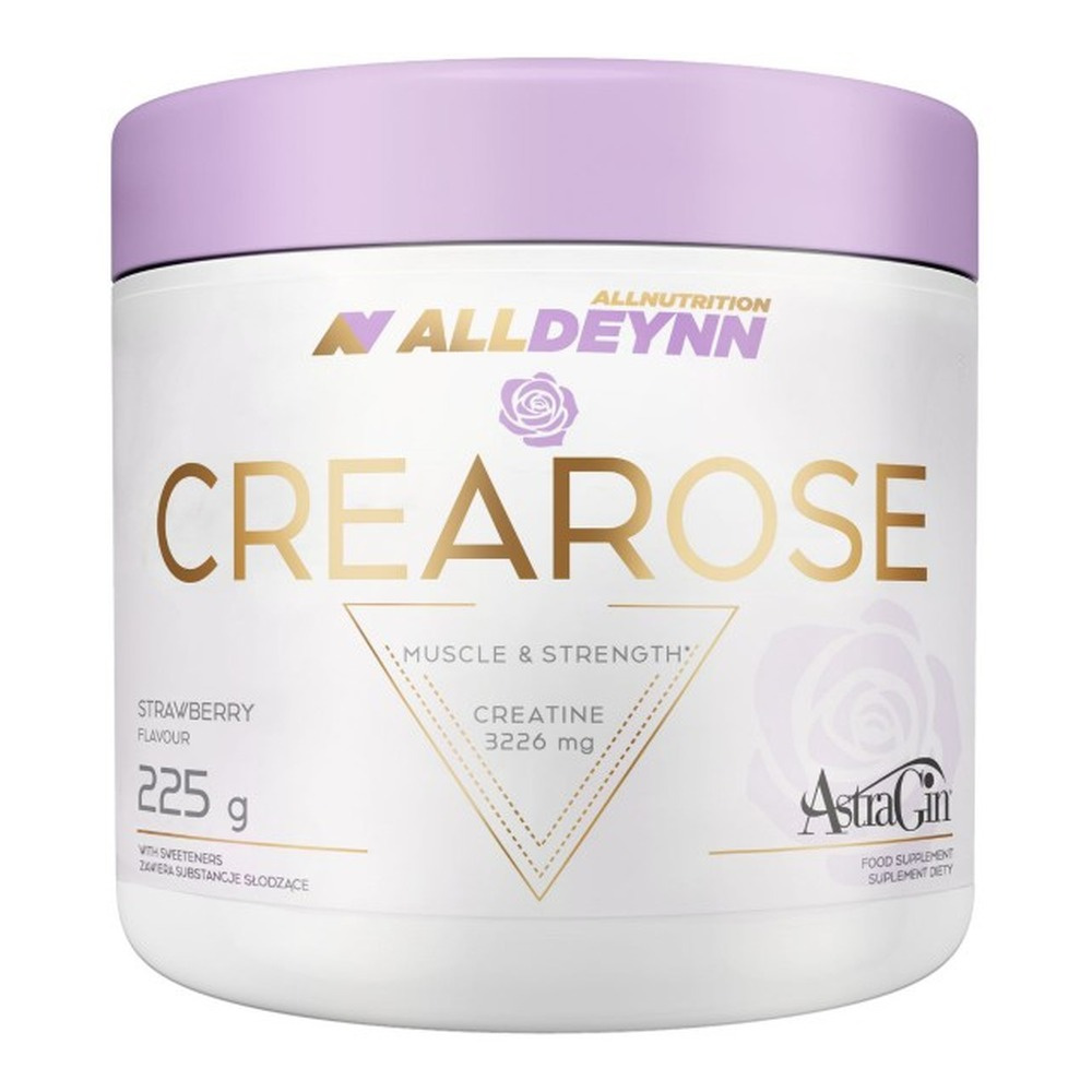 AllDeynn Crearose Creatine Monohydrate Training Performance Strawberry 225g