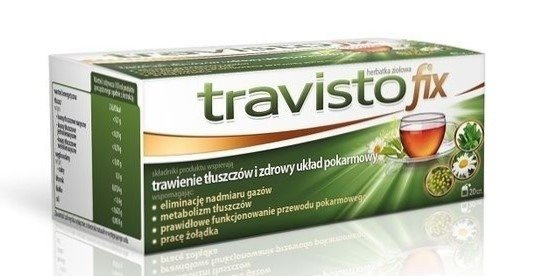 Aflofarm Travisto Fix Herbal Tea for Digestion Support 20 Bags