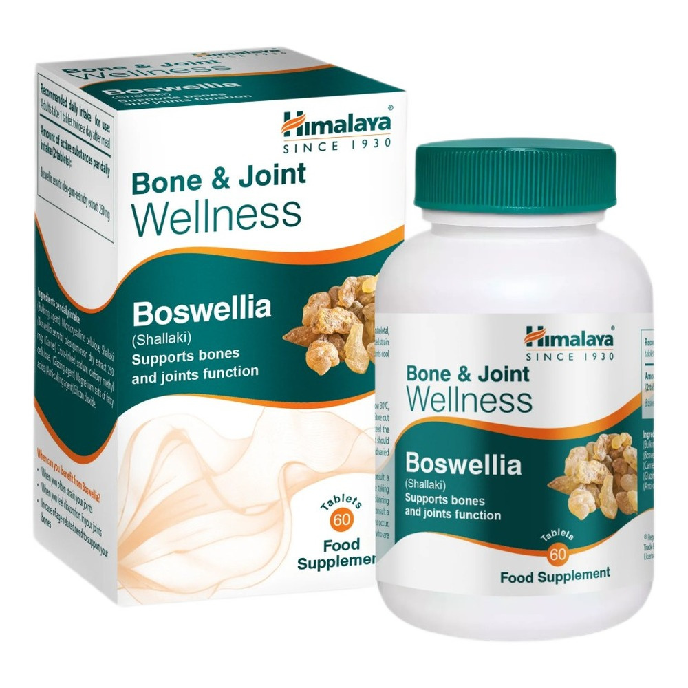 Himalaya Bone & Joint Wellness Boswellia (Shallaki) - 60 tablets