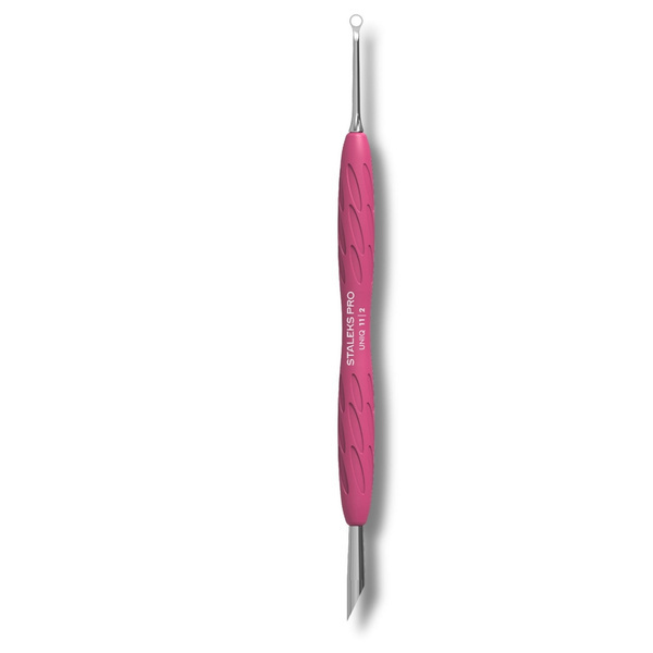 Staleks Pro Uniq Gummy  11 Type 2 Manicure Pedicure Pusher Beveled And Ring Ends 1pc