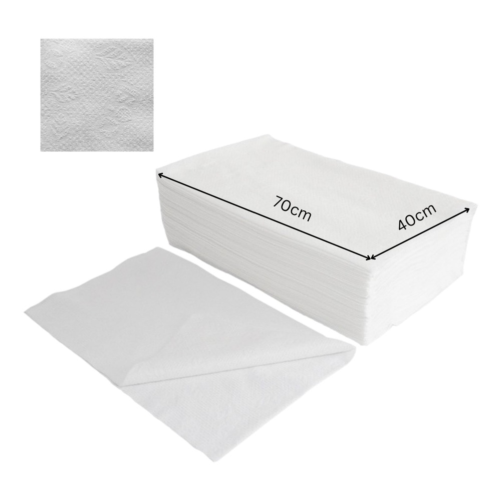 BLCK Professional Disposable Bio Eco Viscose Hairdressing Towels 70x40cm 100pcs