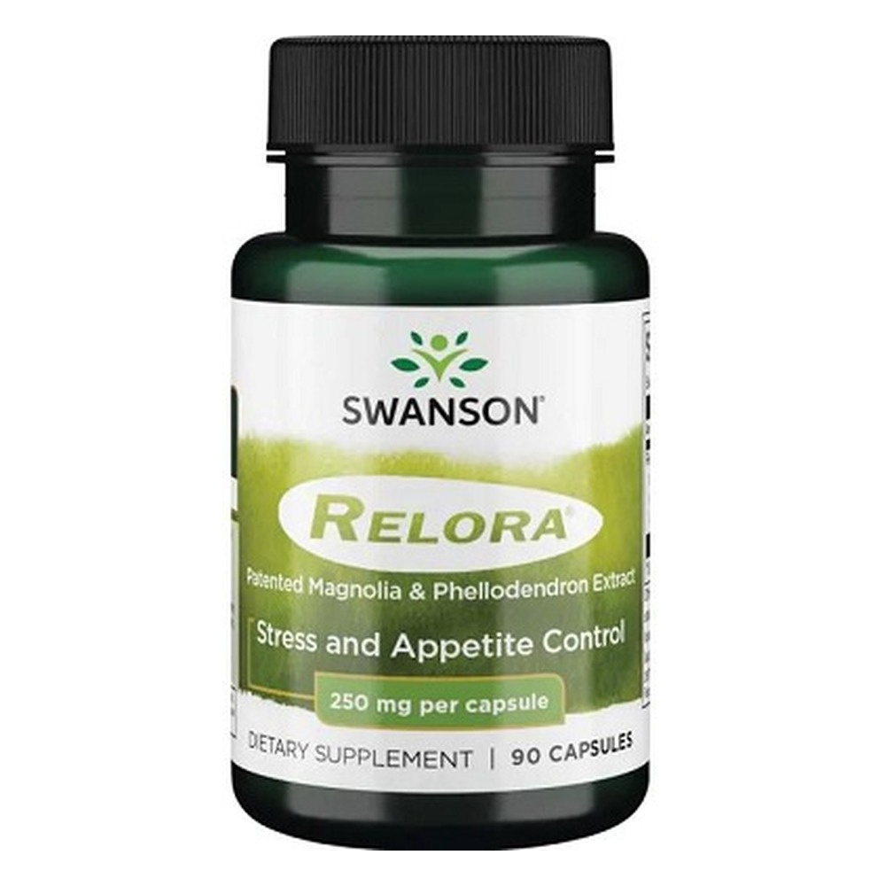 Swanson Relora 250mg Supporting Stress and Appetite Control 90 Capsules