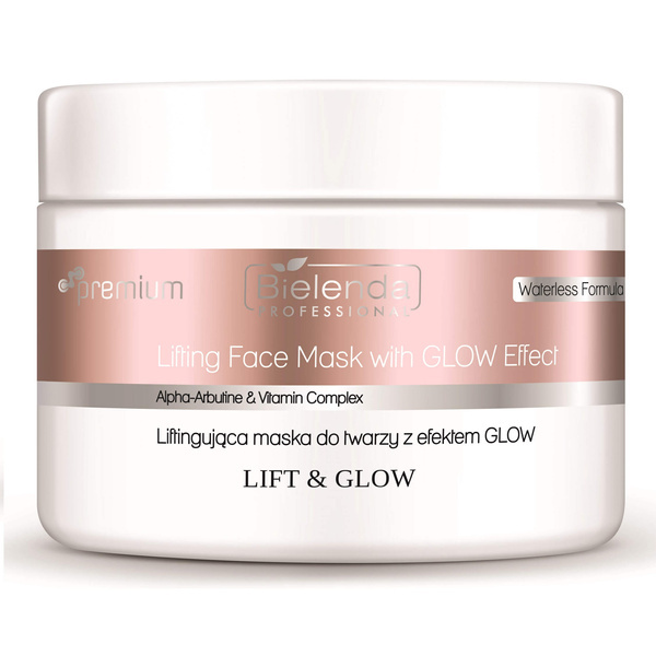 Bielenda Professional Lift & Glow Lifting Face Mask with Glow Effect 115g