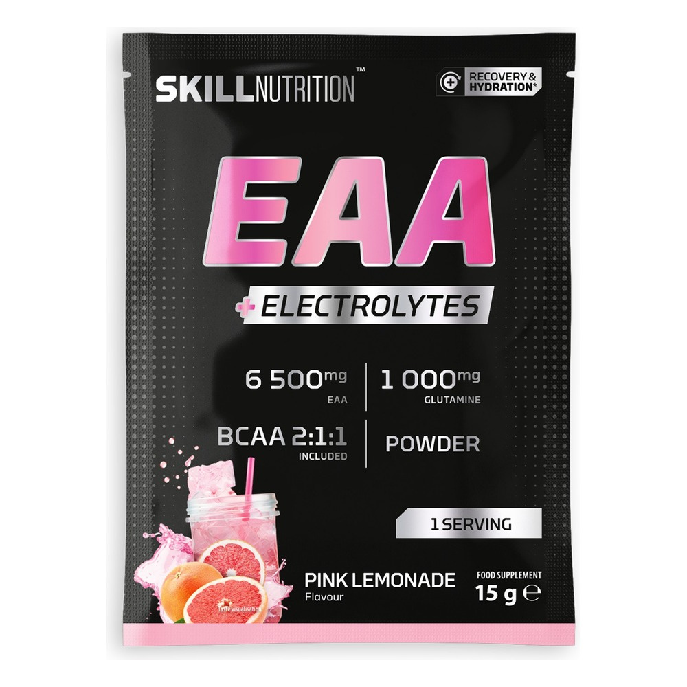 EAA + Electrolytes, Pink Lemonade - 15g (1 serving)