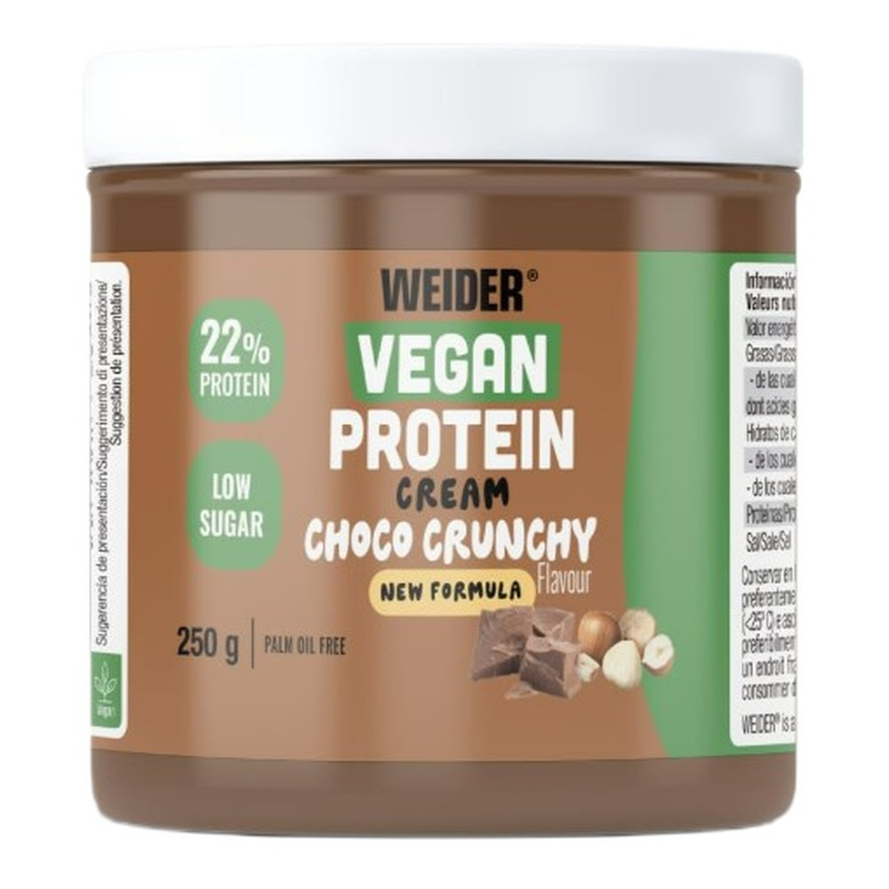 Weider Vegan Protein Cream, Choco Crunchy - 250g