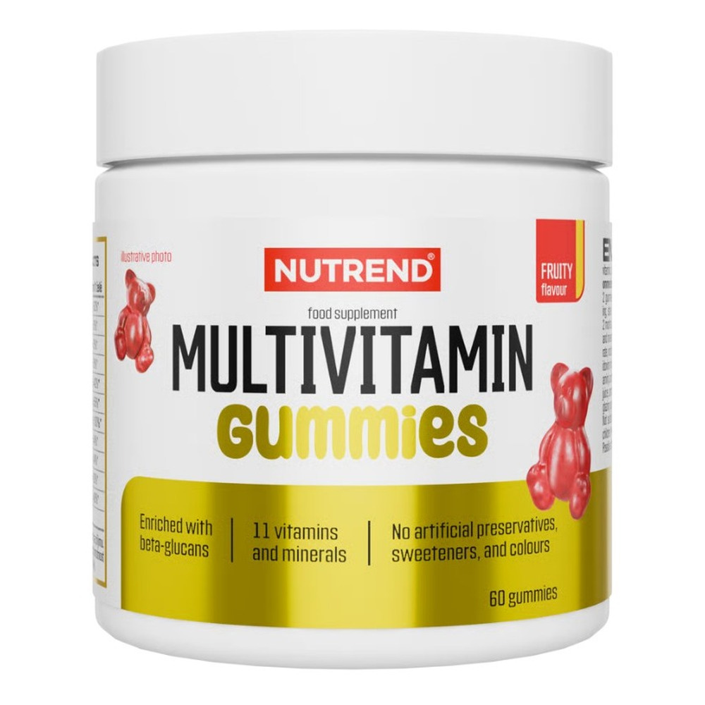 Nutrend Multivitamin Gummies, Fruity - 60 gummies