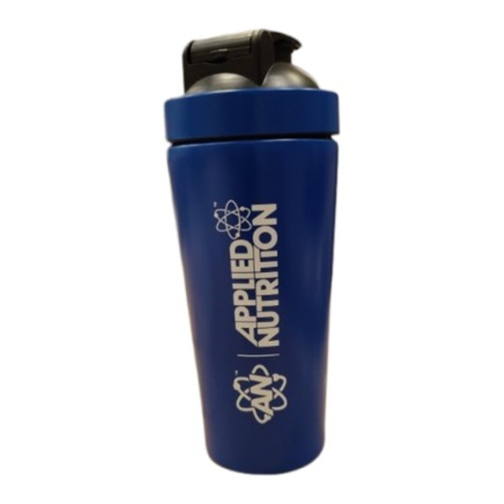 Applied Nutrition Steel Shaker, Blue - 750 ml.
