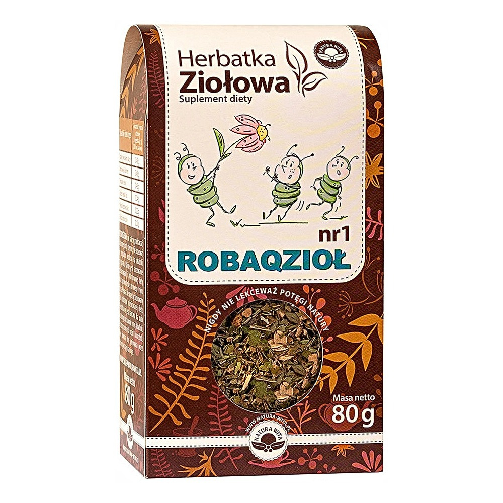 NATURA-WITA Robaqziol No. 1 Herbal Tea 80g