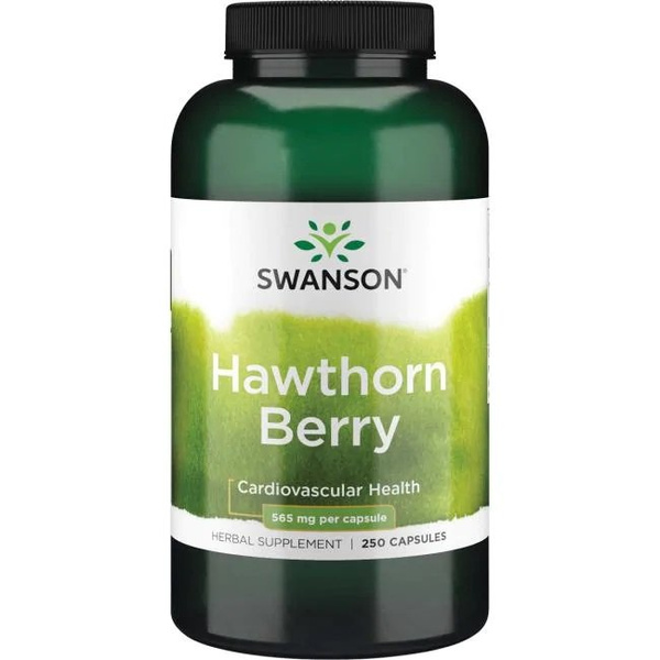 Swanson Hawthorn Berry 565mg for Heart & Circulation 250 Capsules