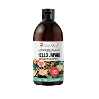 Barwa Hair Journey Hello Japan Smoothing Shampoo for Frizzy Hair 380ml