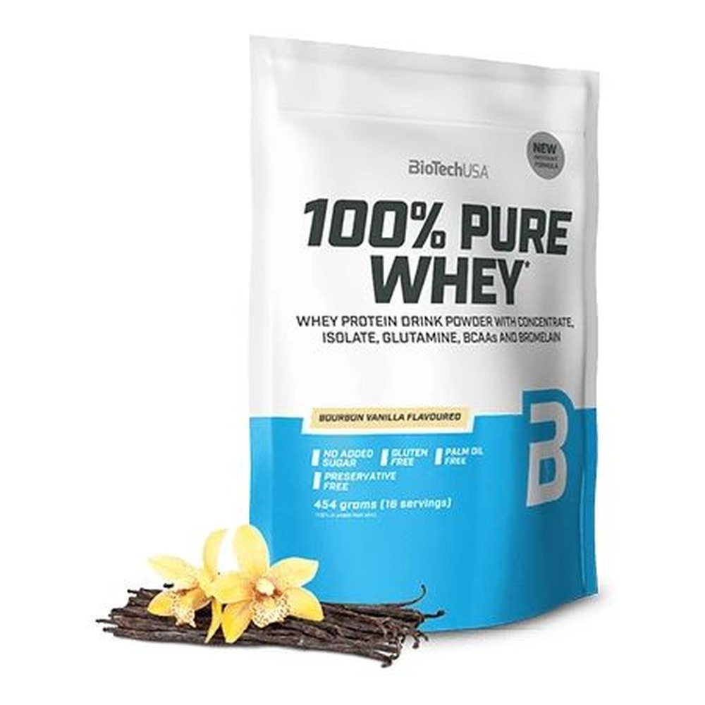 100% Pure Whey, Bourbon Vanilla - 454g