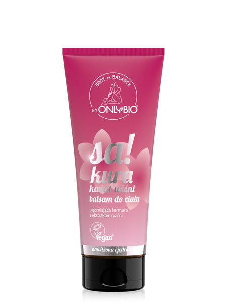 OnlyBio Body in Balance Moisturizing Body Lotion Sakura Cherry Blossom 200ml