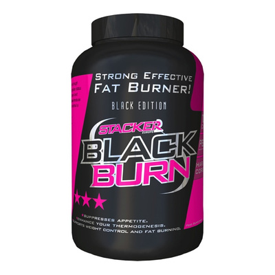 Stacker2 Europe Black Burn - 120 caps