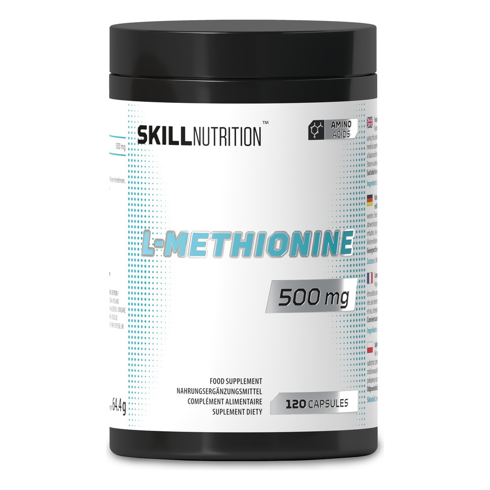 Skill Nutrition L-Methionine, 500mg - 120 vegan caps