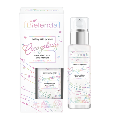 Bielenda Balmy Skin Primer Coco Galaxy Natural Regenerating Make-Up Base for All Skin Types 30ml