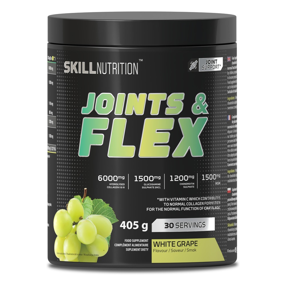Skill Nutrition Joints & Flex Powder, White Grape - 405g