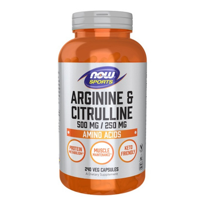 Arginine & Citrulline - 240 vcaps