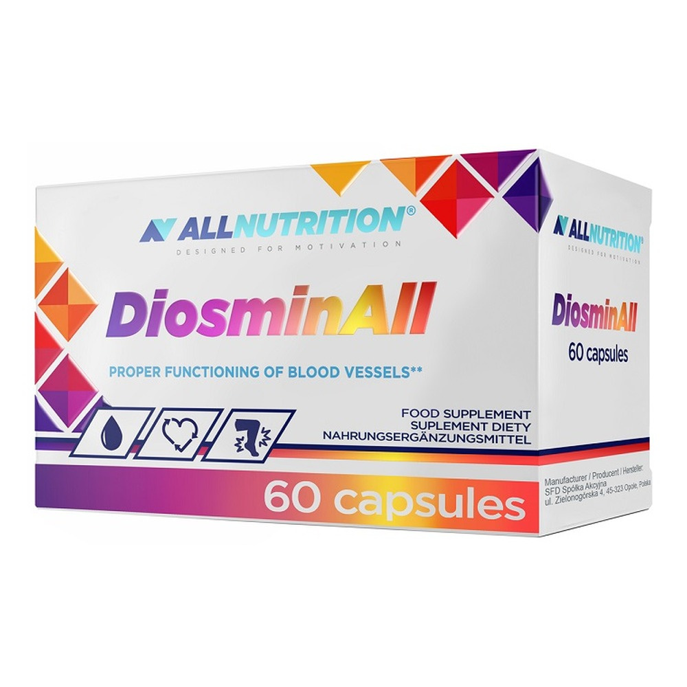 Allnutrition Diosminall for Proper Functioning of Blood Vessels 60 Capsules