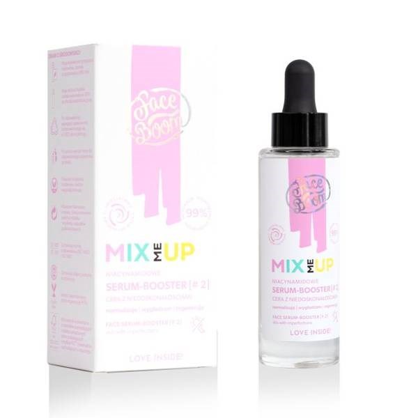 FaceBoom Mix Me Up Niacinamide Serum-Booster for Skin with Imperfections Vegan 30ml