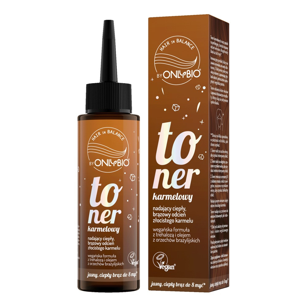 OnlyBio Hair in Balance Caramel Toner for Blonde Hair 100ml