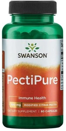 Swanson PectiPure Modified Citrus Pectin 600 mg 60 caps