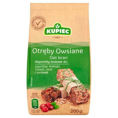 Kupiec Bran Oats 200g