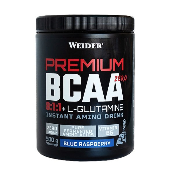 Weider Premium BCAA Zero, Blue Raspberry - 500g