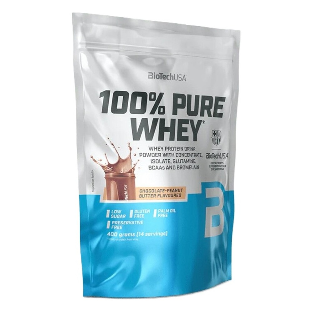 BioTechUSA 100% Pure Whey, Chocolate-Peanut - 400g