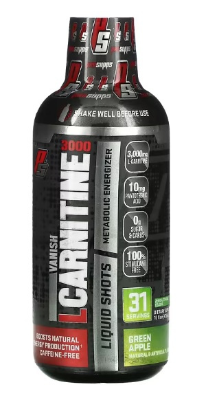 ProSupps L-Carnitine 3000, Green Apple - 473 ml.