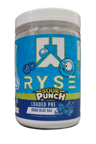 RYSE Loaded Pre, Sour Punch Blue Raz (EAN 810137320922) - 453g