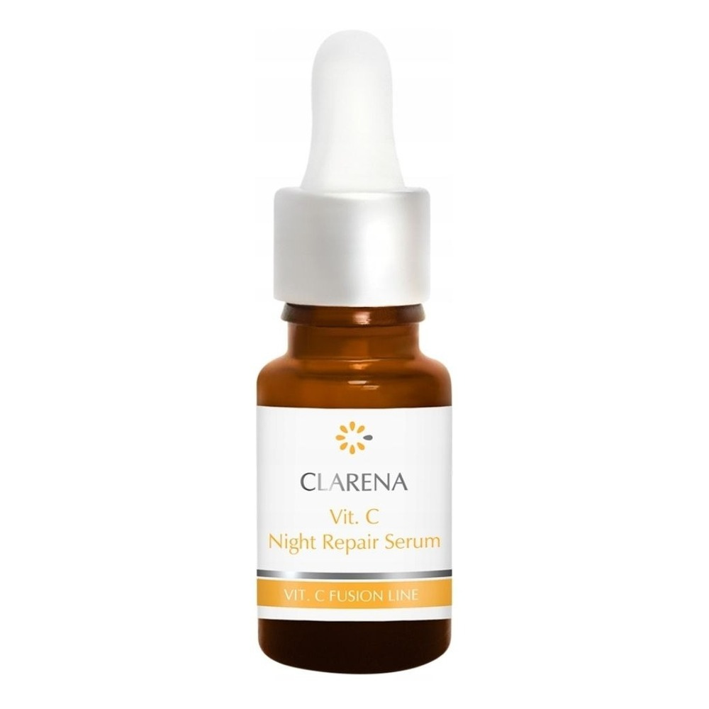 Clarena Vit C Fusion Line Night Repair Serum with Vit C and Coenzyme Q10 10ml
