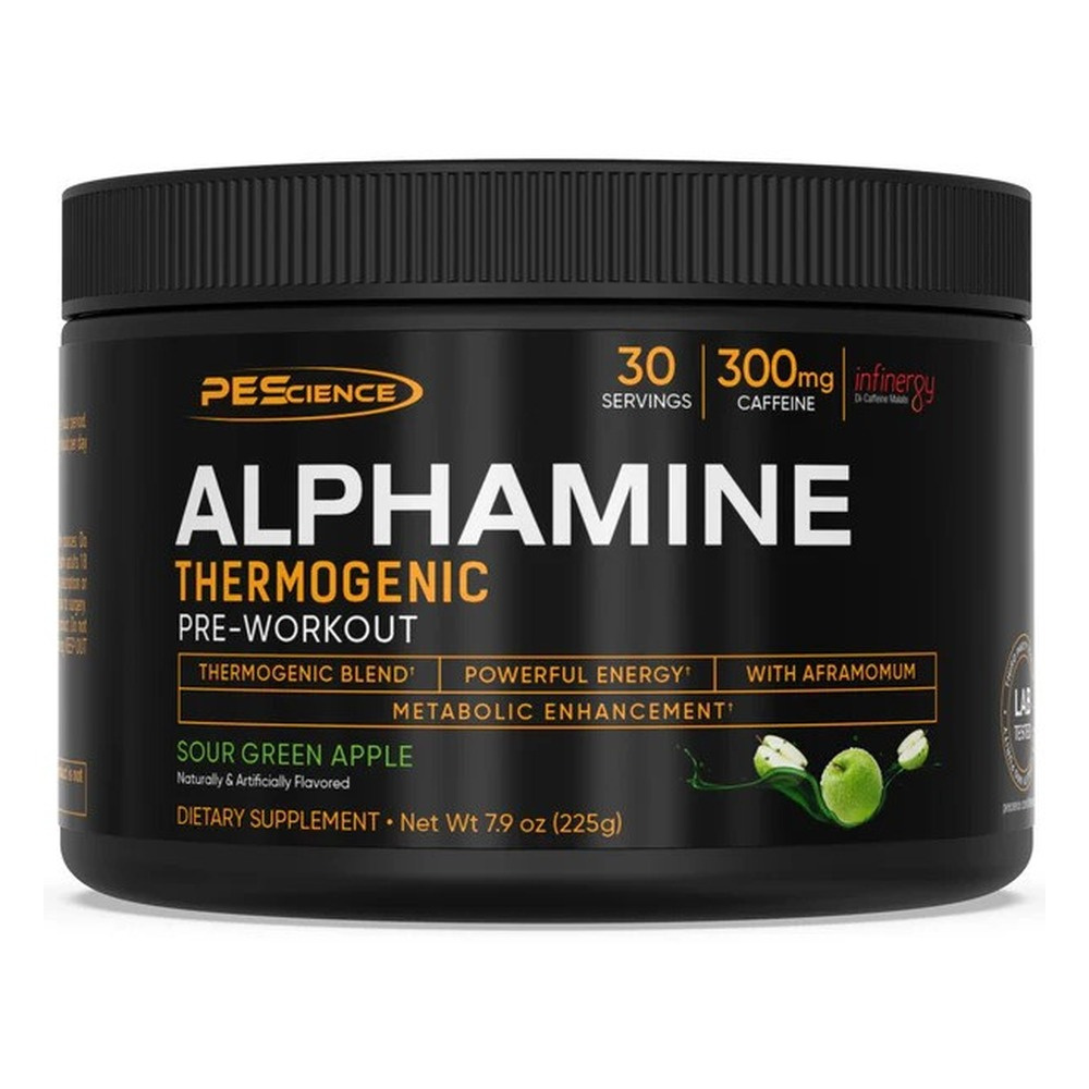 Alphamine, Sour Green Apple - 180g