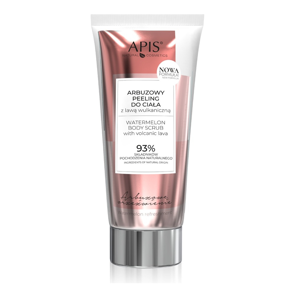 Apis Watermelon Refreshment Body Scrub with Volcanic Lava 200ml