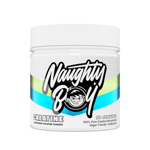 Naughty Boy Creatine Micronised Powder for Strength and Endurance 150g