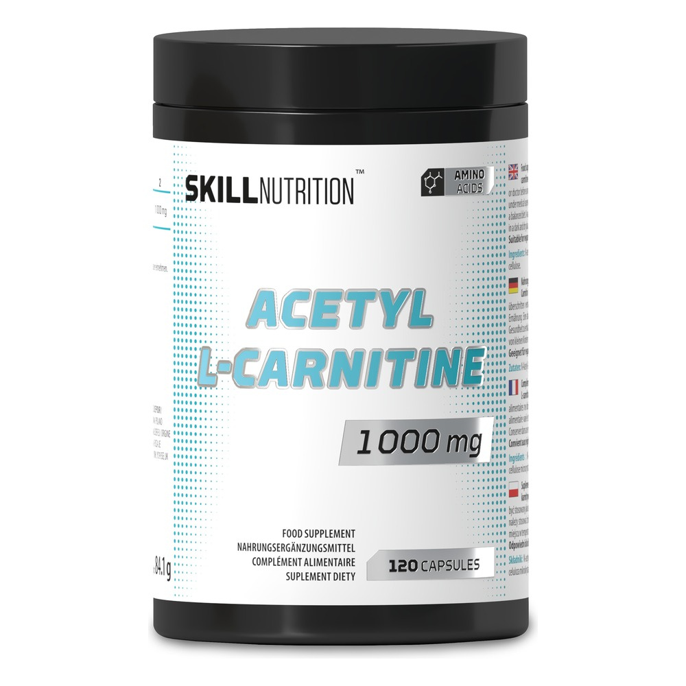 Skill Nutrition Acetyl L-Carnitine, 1000mg - 120 vegan caps