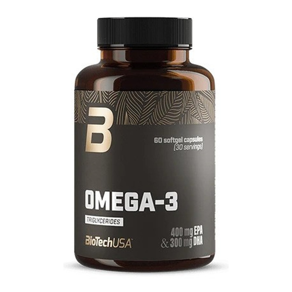 BioTechUSA Omega-3 Triglycerides - 60 softgel capsules
