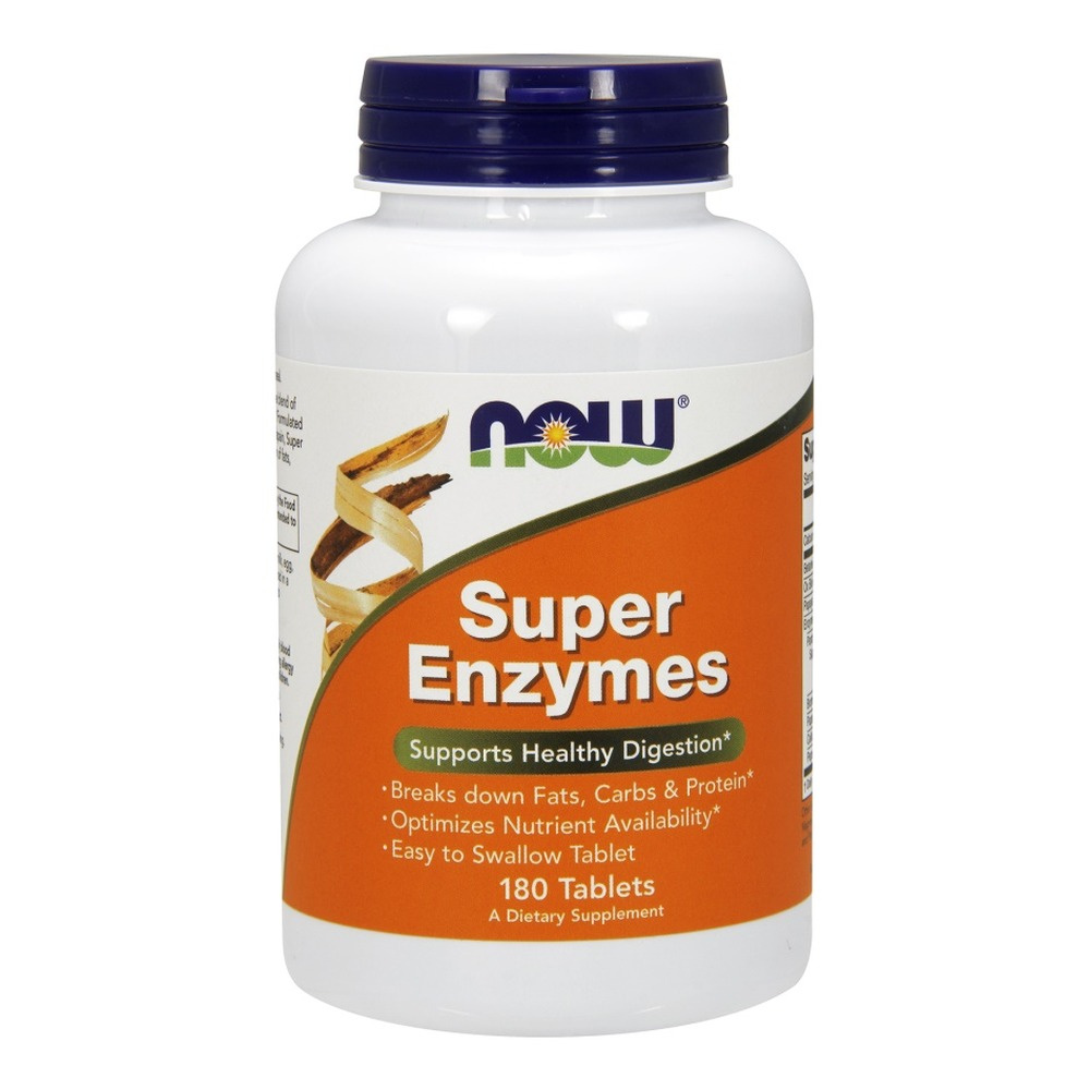 Now Foods Super Enzymes 180 Tablets