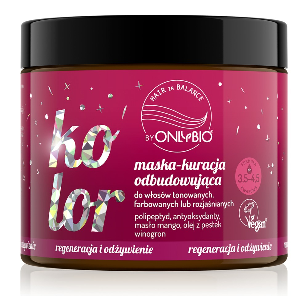 OnlyBio Hair in Balance Regenerating Color Mask 280ml