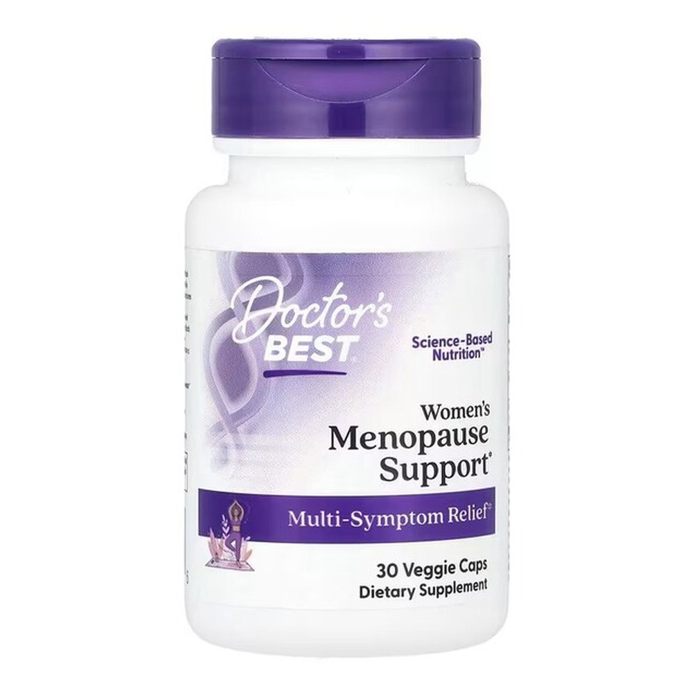 Doctor's Best Women's Menopause Support Dietary Supplement for Women 30 Vcaps