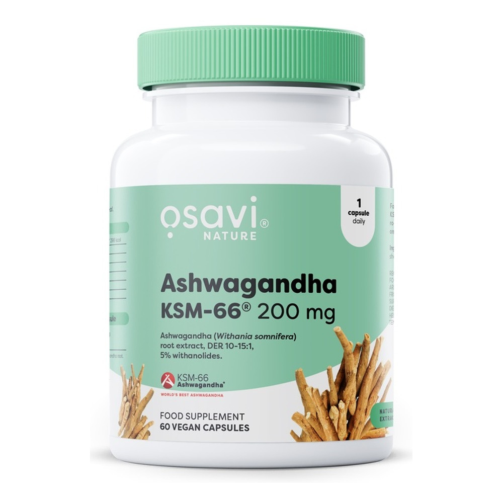 Osavi Ashwagandha KSM-66 200mg 60 vegan caps