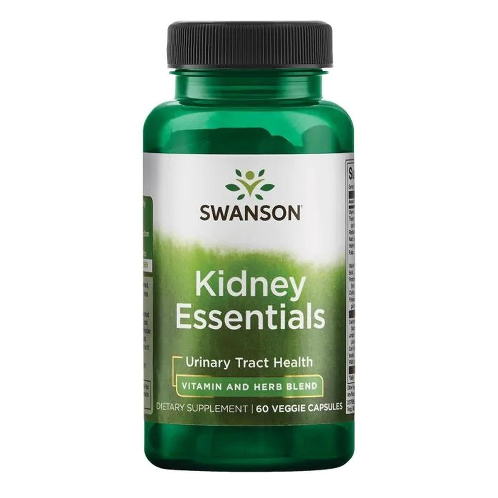 Swanson Kidney Essentials for Urinary Tract Support 60 Vcapsules