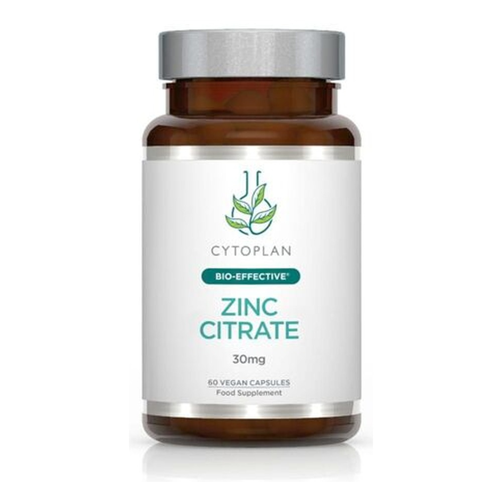 Cytoplan Zinc Citrate, 30mg - 60 vcaps