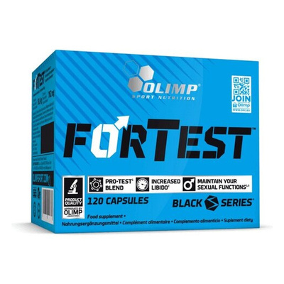 Olimp Nutrition ForTest Supplement for Libido and Testosterone for Men 120 Capsules