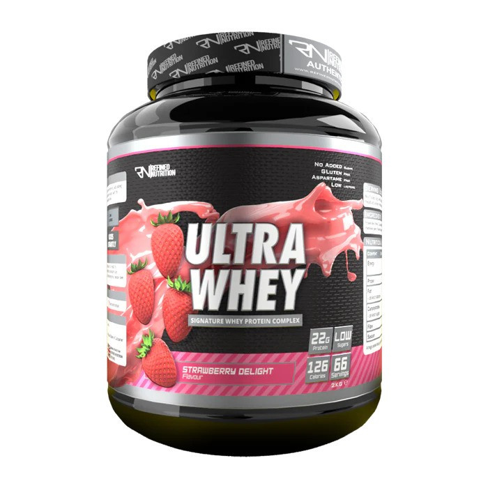 Ultra Whey, Strawberry Delight - 2000g