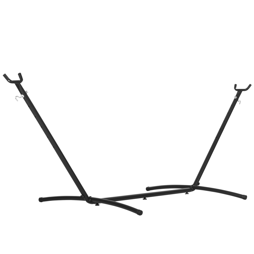 Outsunny 2.9m Universal Hammock Stand Metal Frame Garden Camping Picnic Outdoor Patio Replacement – Stand Only