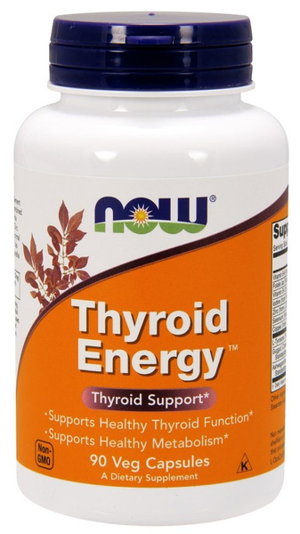 Now Foods Thyroid Energy Supports Thyroid Health 90 Vcapsules