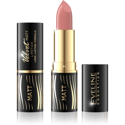 Eveline Velvet Matt Matte Lipstick with Long-lasting Formula Number 510 1 Piece